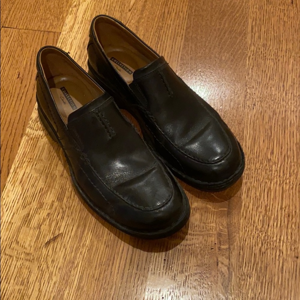 Clarks Black Dress Shoes